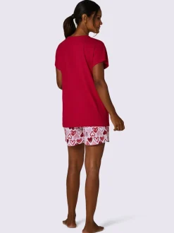 Pyjama court jersey fin