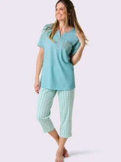 Pyjama court jersey fin