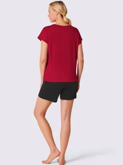 Pyjama court jersey fin