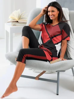 Pyjama court jersey fin