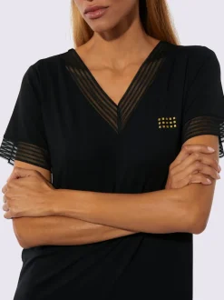 Pyjama court jersey fin