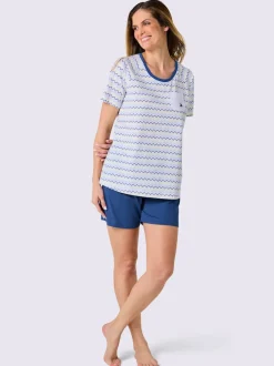 Pyjama court jersey fin
