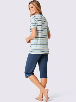 Pyjama court jersey fin