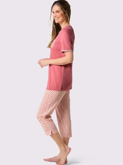 Pyjama court jersey fin