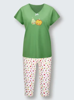 Pyjama court jersey fin