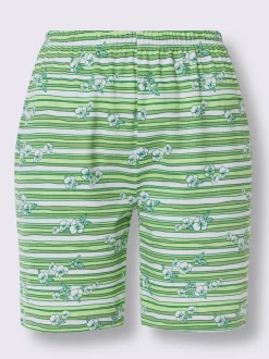 Pyjama court jersey fin