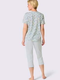 Pyjama court jersey fin