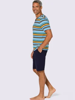 Pyjama court jersey fin
