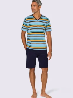 Pyjama court jersey fin