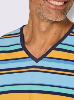Pyjama court jersey fin