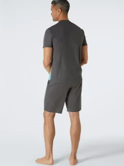 Pyjama court jersey fin