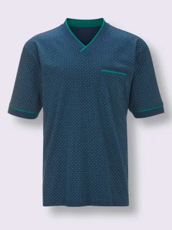 Pyjama court jersey fin