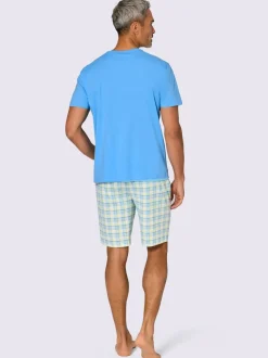 Pyjama court jersey fin