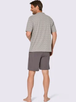 Pyjama court jersey fin