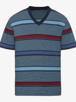 Pyjama court jersey fin