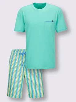 Pyjama court jersey fin