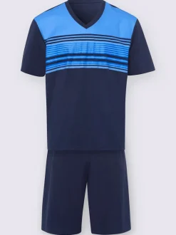 Pyjama court jersey fin
