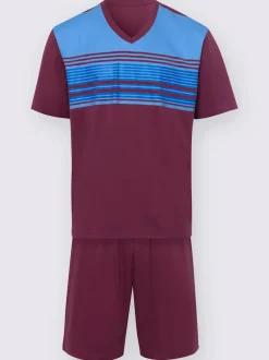 Pyjama court jersey fin