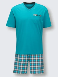 Pyjama court jersey fin