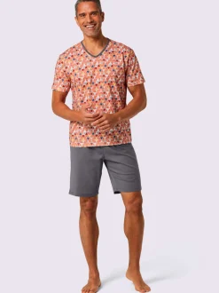 Pyjama court jersey fin