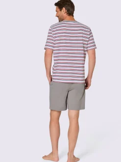 Pyjama court jersey fin