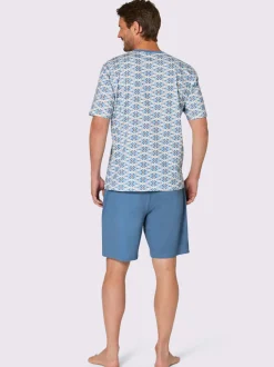 Pyjama court jersey fin
