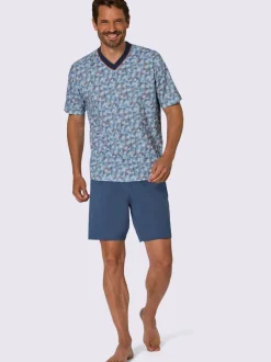 Pyjama court jersey fin