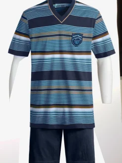 Pyjama court jersey fin