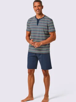 Pyjama court jersey fin