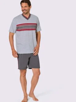 Pyjama court jersey fin