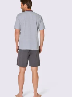 Pyjama court jersey fin