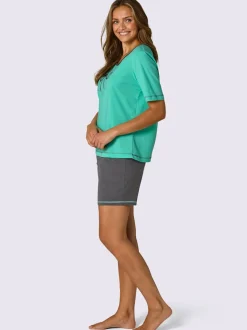 Pyjama court + pyjama jersey fin