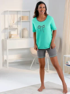 Pyjama court + pyjama jersey fin