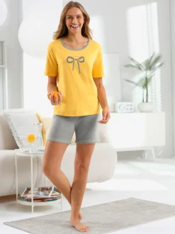 Pyjama court + pyjama jersey fin