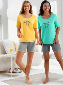 Pyjama court + pyjama jersey fin