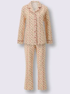 Pyjama jersey fin et flanelle