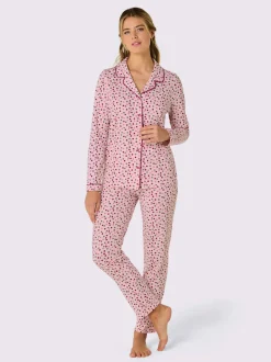 Pyjama jersey fin et flanelle