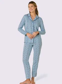 Pyjama jersey fin et flanelle