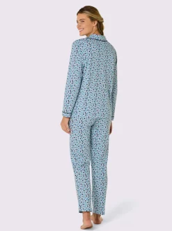 Pyjama jersey fin et flanelle