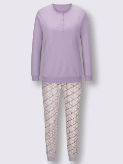 Pyjama jersey interlock