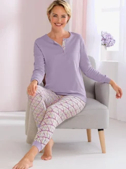 Pyjama jersey interlock