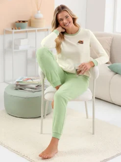 Pyjama éponge à fibres fines