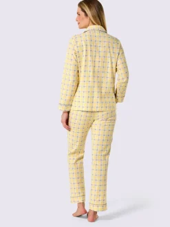 Pyjama qualité finette tissée, grattée à l'intérieur