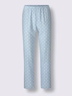 Pyjama qualité finette tissée, grattée à l'intérieur et à l'extérieur