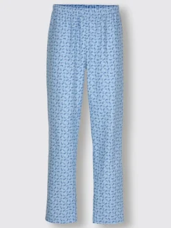 Pyjama qualité finette tissée, grattée à l'intérieur et à l'extérieur