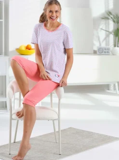 Pyjamas courts jersey fin