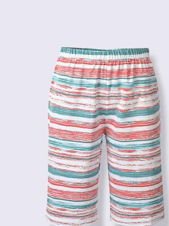 Pyjamas courts jersey fin