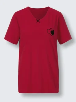 Pyjamas courts jersey fin