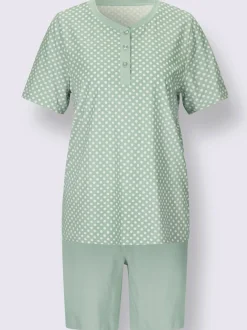 Pyjamas courts jersey fin