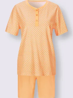 Pyjamas courts jersey fin